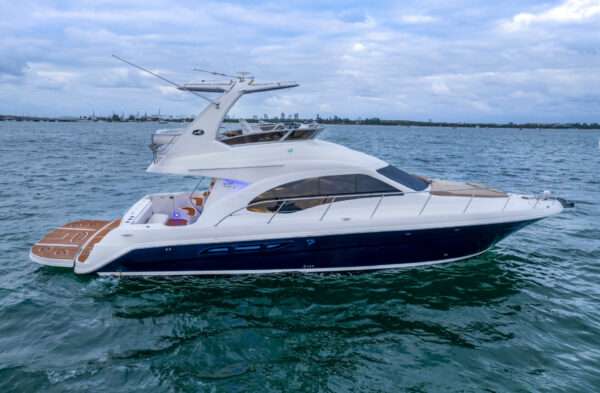 48' SeaRay Flybridge Blue