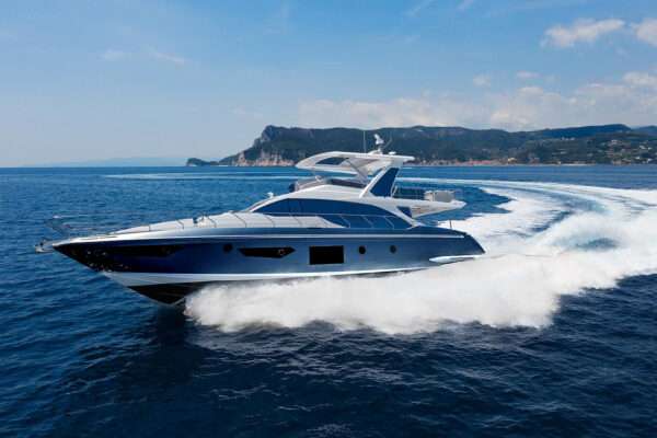 68' Azimut Flybridge Cerulean Blue